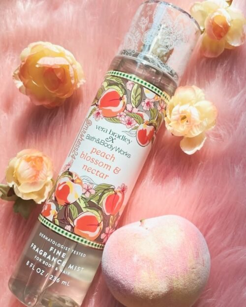 Vera Bradley x Bath & Body Works Peach Blossom & Nectar Fine Fragrance Mist 236ml