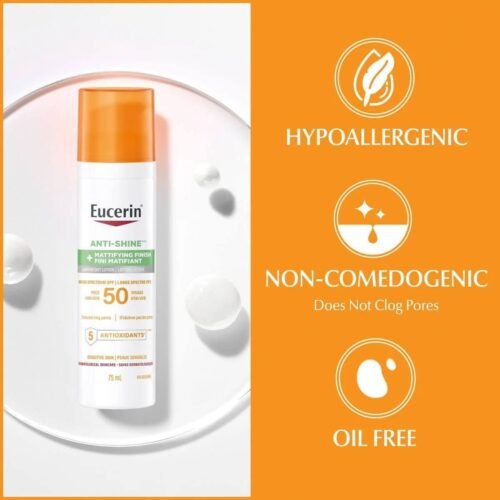 Eucerin Sun Anti-Shine Mattifying Face Lotion SPF 50 75ml