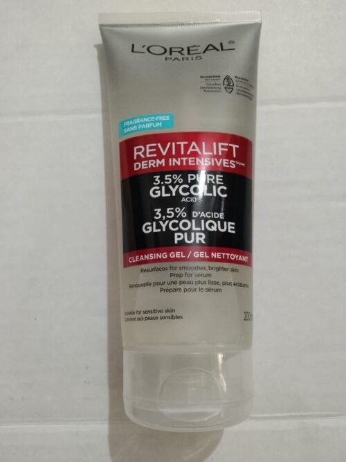 L'Oréal Paris Revitalift Derm Intensives 3.5% Pure Glycolic Acid Cleanser Gel 200ml