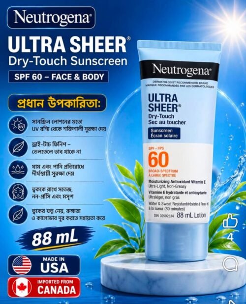 Neutrogena Ultra Sheer Dry-Touch Sunscreen