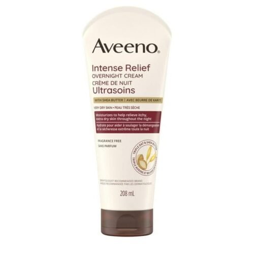 Aveeno Intense Relief Overnight Cream 208ml