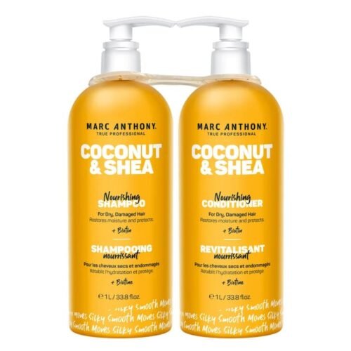 Marc Anthony Coconut & Shea Nourishing Shampoo and Conditioner 1L Duo Set