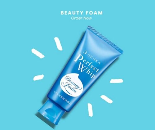 Senka Perfect Whip Beauty Foam Cleanser 120g